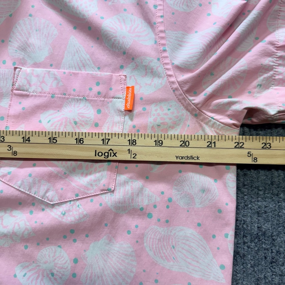 Chubbies Mens Medium Flamingo Print Short Sleeve Popover Lot of 2 Shirts - Picture 15 of 16
